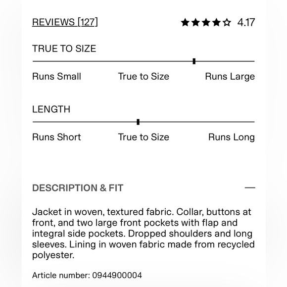 H&M | Textured Weave tweed jacket | lilac + off white - Picture 3 of 8